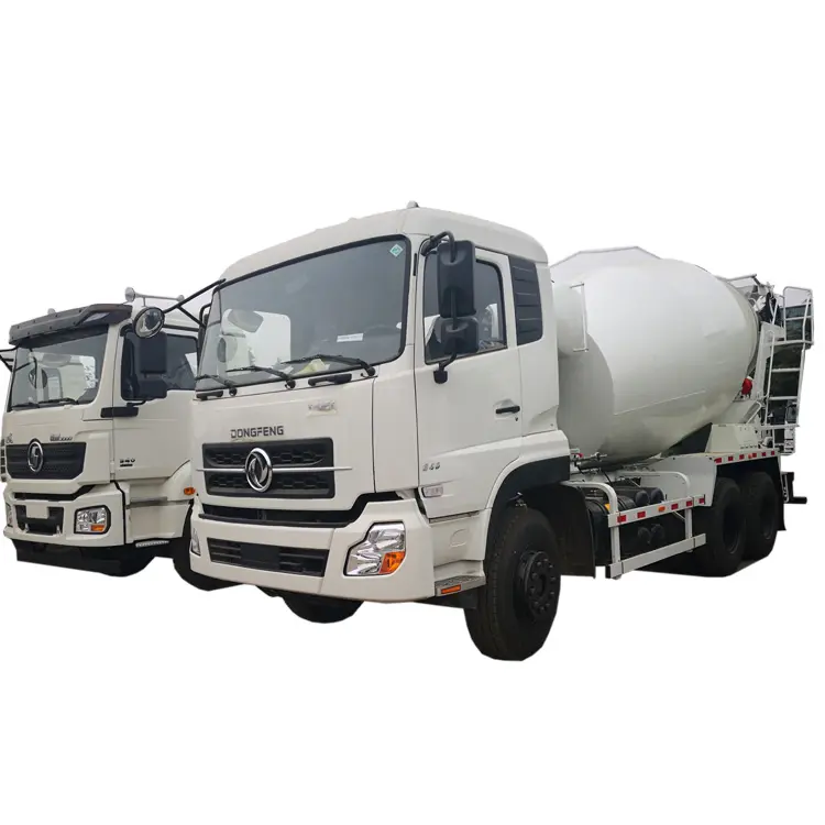 Dongfeng 6*4 340HP 10m3 Diesel Betoneira Caminhão Caminhão De Mistura De Cimento preço