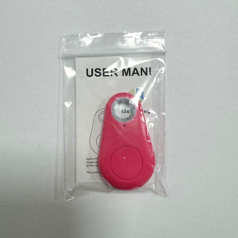 Goutte d'eau rose + sac pe + manuel d'instruction