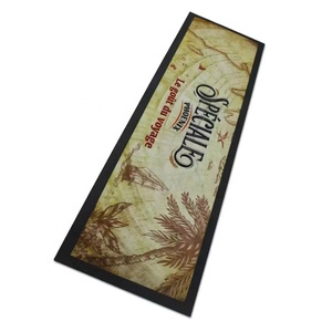 Cá nhân Gin <span class=keywords><strong>Bar</strong></span> <span class=keywords><strong>Runner</strong></span> tùy chỉnh thanh cao su Mat <span class=keywords><strong>Bar</strong></span> Top RUNNERS - Product Image 1