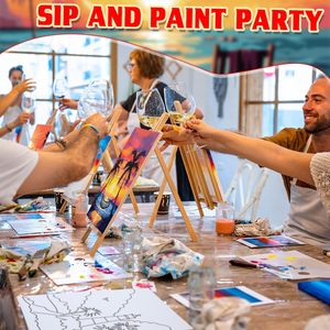 Panwenbo Biển Hoàng Hôn Tự Làm Màu Phác Thảo Bức Tranh Vải Bảng Trước Khi Vẽ In Bức Tranh <span class=keywords><strong>Canvas</strong></span> Cho Kid Sinh Viên Người Lớn - Product Image 5