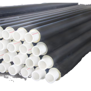 DN160 <strong>PE</strong>-RT Type II Plastic <strong>Tubes</strong> Direct Buried Prefabricated Insulation Pipe Pressure-Resistant Municipal Projects Durable - Product Image 1