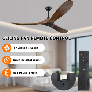 Phổ nhà <span class=keywords><strong>AC</strong></span> điều khiển từ xa cho quạt trần ánh sáng với chức năng hẹn giờ học tập Mã 30m phạm vi AAA pin 12 nút - Product Image 2