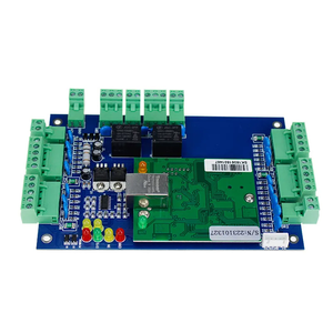 TCP/IP Wiegand Network 2 porte ingresso pannello di controllo per il sistema di controllo di accesso di sicurezza con Software libero - Product Image 1
