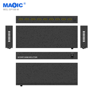 High Quality Factory Price <strong>Hdmi</strong> <strong>Distributor</strong> 1Input 8 <strong>Output</strong> 4K 8 Ways 8 Port <strong>HDMI</strong> Cable Splitter for PS4 PC DVD TV Monitors - Product Image 4