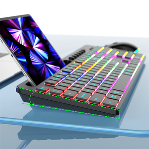 Trending 2.4Ghz Ergonomic <strong>Mouse</strong> <strong>Wireless</strong> <strong>Keyboard</strong> <strong>Mouse</strong> <strong>Combo</strong> Mini Mechanical Charging Backlit <strong>Keyboard</strong> - Product Image 4
