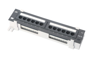 Cat5e 12 puertos 110/Krone/Panel de conexión de red tipo IDC dual - Product Image 2