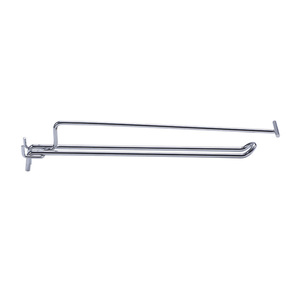 Nuovo Design Heavy Duty in metallo con gancio per foratura con supporto per etichette