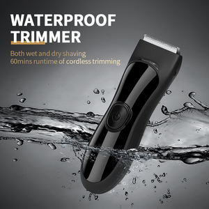 Waterproof USB-C Charging New Silicone Quality Hair Trimmer Barbear Todo o Corpo Seguro para Bolas Públicas Privadas Body Trimmer - Product Image 5