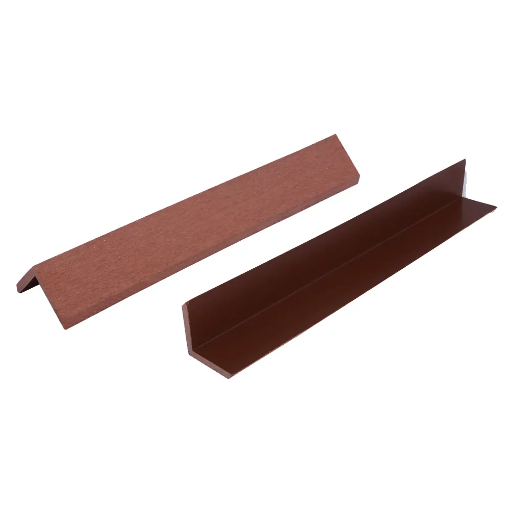 WPC-cubierta de plástico de madera para exteriores, viga/quilla/debajo de la tabla/borde