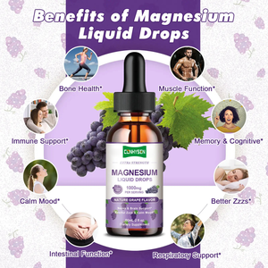 Private Label Magnesium Flüssigkeits tropfen fördern die Muskel nerv funktion Verbesserte Schlaf qualität Vitamine Liquid Drops Supplement - Product Image 6