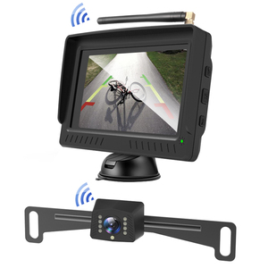 <strong>Wireless</strong> 4.3 Inch Hidden Hd Monitor Night Vision <strong>System</strong> Parking Kit <strong>Reverse</strong> Reversing Aid Backup Van Rear Car Camera with Screen - Product Image 2