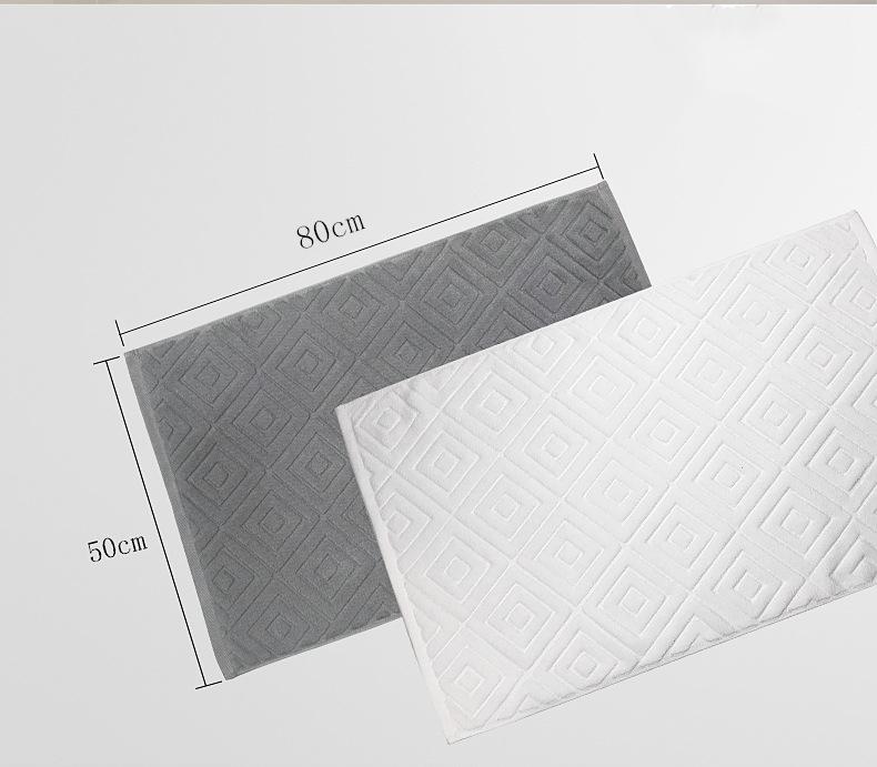 Stock hotel white towels ready to ship Famous Manufacturer Wholesale bath mat hotel floor towel