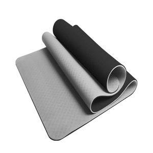 High Quality Eco Friendly Fitness Training Non slip Double Color TPE <strong>Yoga</strong> Mat