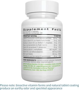 Integratore vitaminico antiossidante di alta qualità con Nicotinamide e compresse di vitamina <span class=keywords><strong>C</strong></span> <span class=keywords><strong>60</strong></span> contate per adulti - Product Image 3