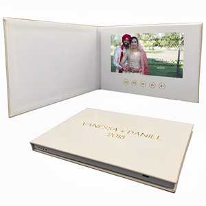 Promotional LCD <strong>Video</strong> Book Business Card 5 7 10 Inch LCD Screen Wedding <strong>Video</strong> Greeting Card <strong>Video</strong> Brochure - Product Image 4