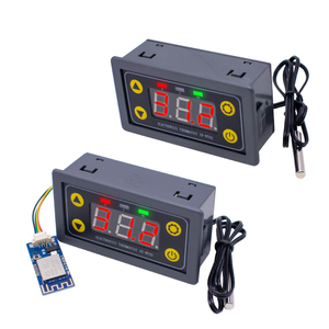 Controlador de temperatura WIFI remoto de alta precisión, módulo de temperatura de refrigeración, aplicación de calefacción, Colector de temperatura, 1, 2