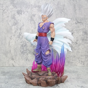 34 ס "מ dragonball z בן gohan סופר saiyan 2 איור קישוט אוסף פסל דרקונים צעצועים כדור