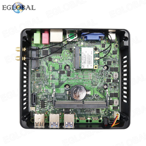 EGlobal Mini-PC Intel Haswell 22nm Dual Core Intel Core I3-4005U 1,7 GHz CPU Dual Display DDR3 Industrie lüfter-Verfügbar AU CN EU - Product Image 5