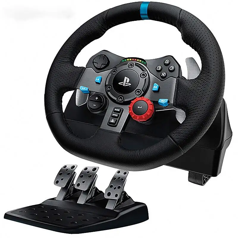 الأصلي الحنطور لوجيتك G29 القيادة القيادة قوة سباق الألعاب عجلة لوجيتك G29 التحكم غمبد ألعاب الفيديو