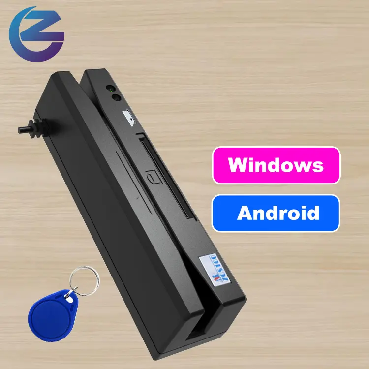 ZCS160 personalização software hardware pagamento tira magnética cartão android rs232 interface inteligente leitor escritor