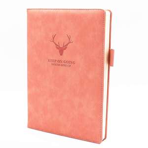 Phong Cách Châu Âu Retro Khóa Nhật Ký Cuốn Sách Đơn Giản Có Thể Clip Bút Bìa Cứng Nhật Ký In Da Máy Tính Xách Tay - Product Image 5