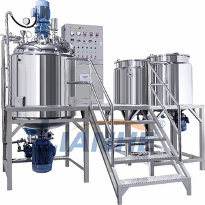 1t 1000lL 2T 3t çift yönlü karıştırma dikişsiz kürek kozmetik yapma makinesi soğutma tankı yüksek hızlı kesme emülsifiye karıştırıcı - Product Image 1