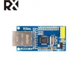 TZ W5500 Ethernet ağ modülü donanım TCP IP protokolü SPI arayüzü 51 STM32 mikrodenetleyici programı W5100 üzerinde