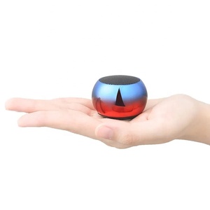 2024 Mini Wireless Speaker Portable Wireless Soundbar Music Box Player Gradient Color Mini Wireless BT Speaker for Mobile Phone - Product Image 1
