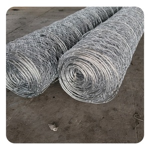 Sechseckig gewebtes Draht geflecht verzinkt PVC-beschichtete Gabion-Drahtgitter rolle Steinschlag schutz netz Verstärktes Gabion
