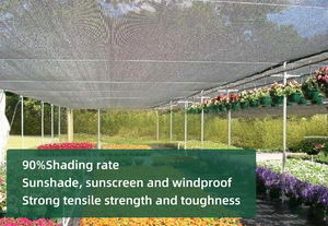 50% Schattierung snetz 50m * 2m Rolle schwarz grün anpassen spec Sonnenschutz netz - Product Image 6