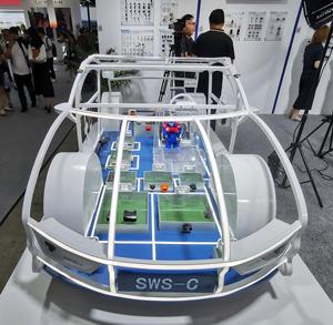 New Hybrid New Energy Custom Lighting <strong>Rendering</strong> Framework Car <strong>Model</strong> Exhibition Props Collection Props Education - Product Image 5