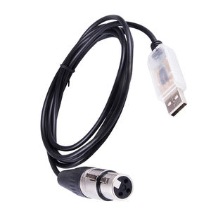 Adattatore di interfaccia da USB a DMX LED DMX512 Computer PC fase Lighting3696 - Product Image 4