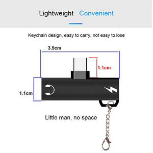 <strong>2</strong> <strong>in</strong> <strong>1</strong> Type c 3.5mm Aux Adapter USB C to 3.5mm AUX Headphone Adapter for xiaomi Mi 9 8 6 Type-C 3.5 Jack Earphone Audio Adapter - Product Image 6