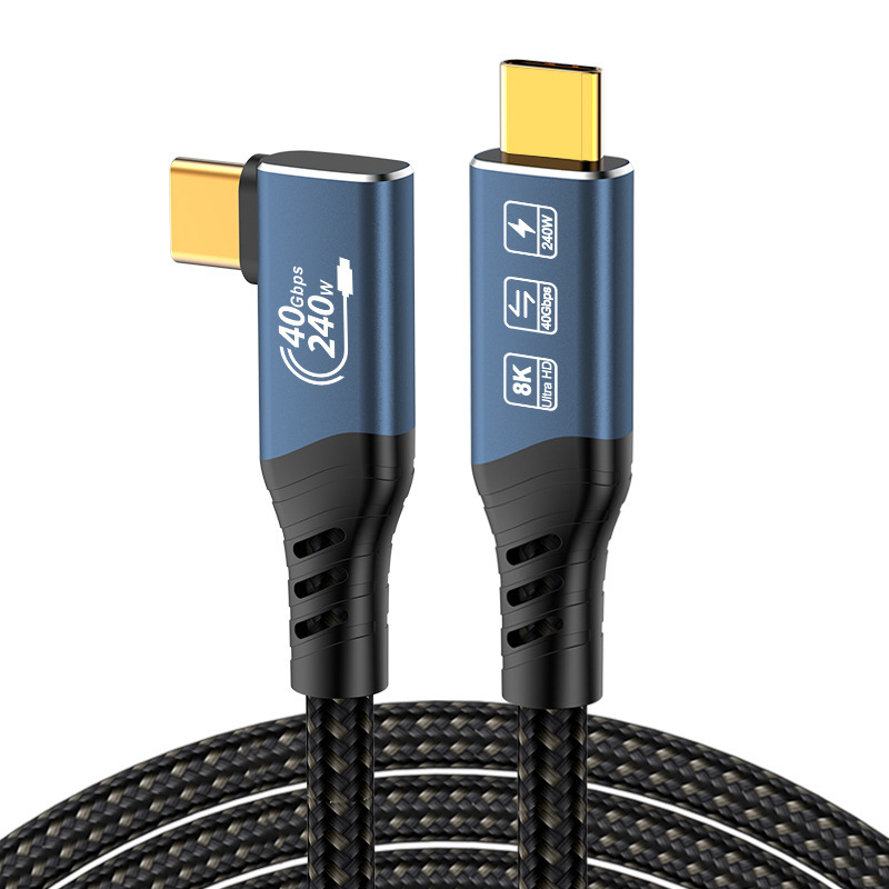 Línea de función completa USB4 recta para doblar
