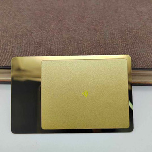 定制印刷雕刻不锈钢卡贵宾机票俱乐部金属卡 - Product Image 4