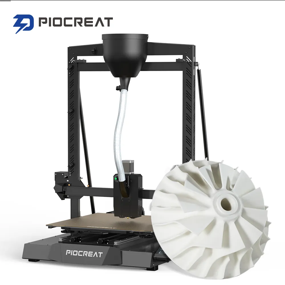 Piocreate Máy In 3d Cản Xe Công Nghiệp Ngoại Hình Đẹp Mắt Creality Máy Đùn Viên Pla Cho Máy In 3d