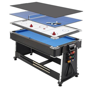 4 in 1多目的ゲームマシン机能家庭用プールテーブル - Product Image 1