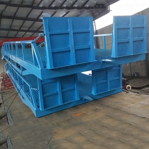 Adjustable Mobile Dock Ramp 10 Tons Hydraulic Mobile <strong>Container</strong> Load <strong>Loading</strong> Ramp - Product Image 5
