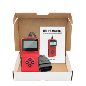 Lector DE CÓDIGO DE COCHE V309 OBD2 con certificación CE y FCC, cinco idiomas, instrumento de diagnóstico de fallas Automotrices
