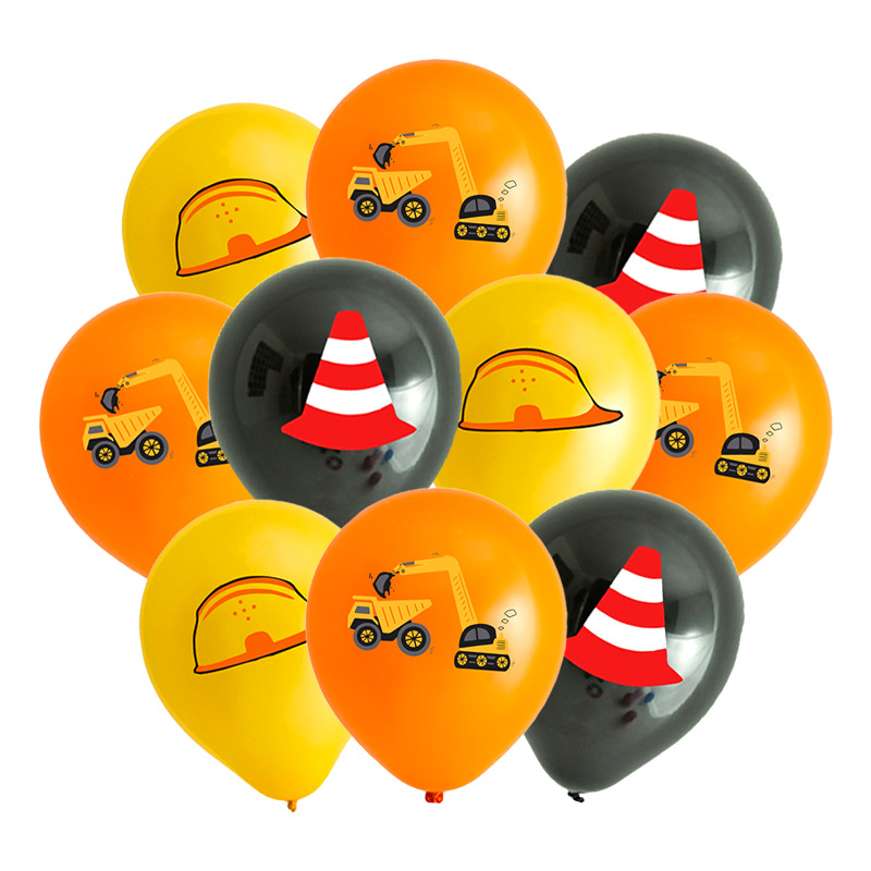 Véhicule d'ingénierie Colorful-18 (10 pièces)