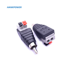 AV公连接器夹无线焊接<span class=keywords><strong>RCA</strong></span>母连接器按压弹簧端子音频适配器插头 - Product Image 6