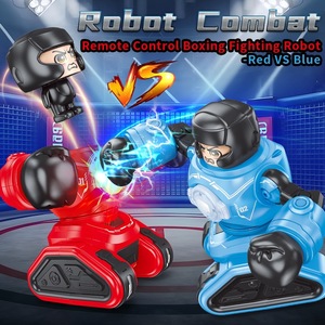 AiJH Juego de batalla Robot de control remoto Juguetes Robots DE LUCHA inteligentes 2 jugadores Plástico Boxeo Lucha Rc Robot - Product Image 5