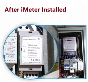 Bidirectional DIN Rail <strong>Modbus</strong> TCP/RTU Single Phase Electricity <strong>Meter</strong> <strong>WiFi</strong> - Product Image 3