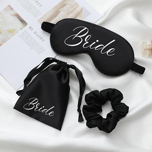 3 ชิ้นที่กําหนดเองShade Cover Rest Relax SleepปิดตาEye Cover Sleeping Aidนุ่มเรียบผ้าไหมหน้ากากนอนEye Patch - Product Image 4