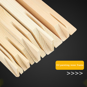 <strong>DIY</strong> Wooden Picture <strong>Frames</strong> Natural Pine Wood <strong>Frame</strong> for Oil Painting Easy to Build Stretch bar Canvas <strong>Frames</strong> - Product Image 1