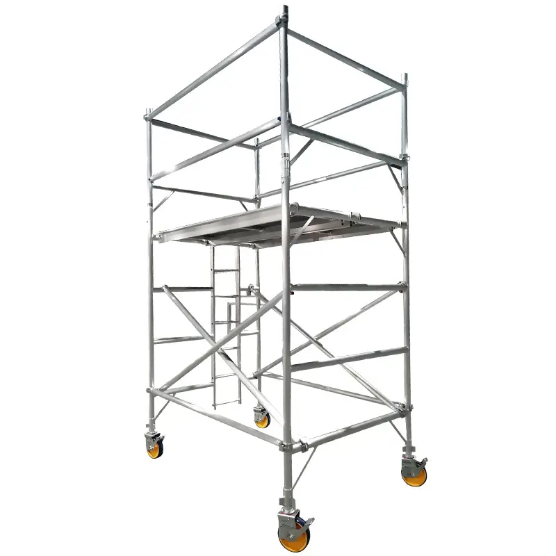 Sistema di impalcature: torre di impalcatura mobile in alluminio a prezzi bassi