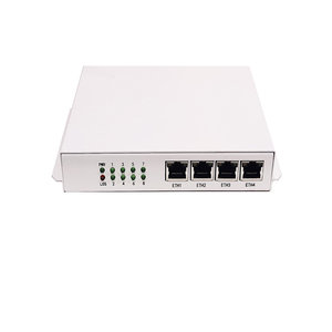 4チャンネルFXS/FXO 4GE PCMマルチプレクサ4 RJ11ポートボイスオーバーファイバー4ギガビットイーサネット - Product Image 6