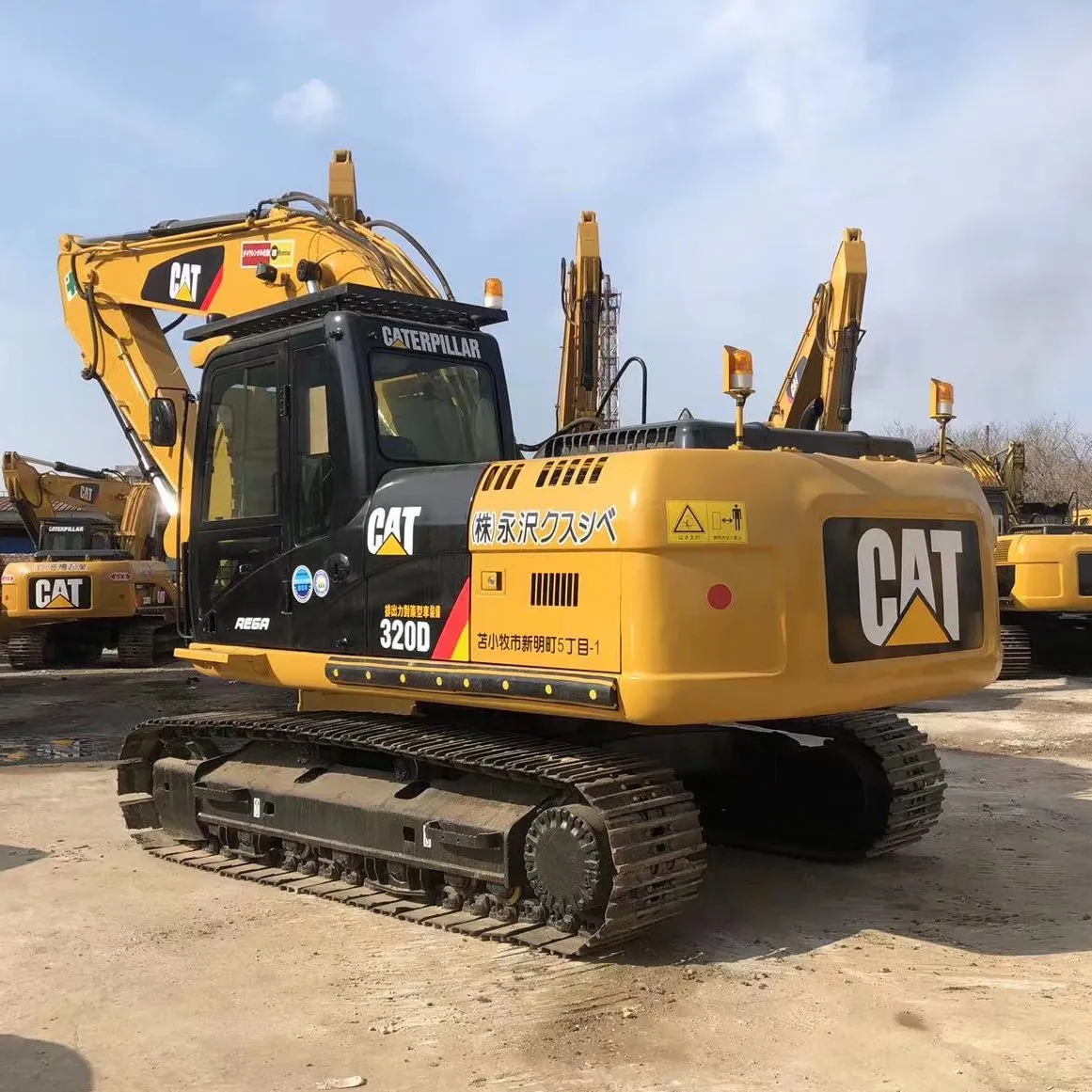 Buen estado CAT 320D 20 toneladas máquina de construcción excavadora usada Excavadora hidráulica sobre orugas para la venta