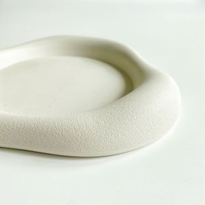 批发不规则硅胶桌垫小物件容器高质感装饰云形垫