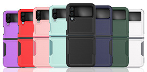 Sam Sung için 2022 yeni cep telefonu TPU + PC durumda Galaxy Flip 3 4 katlanır ekran 360 geliştirme anti-sonbahar cep telefonu kabuk - Product Image 4